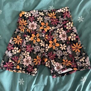 Gilly Hicks Multicolor Floral Bike Shorts